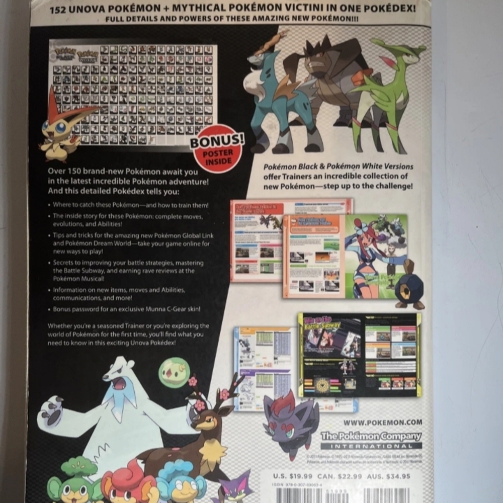 Pokemon Black Version and Pokemon White Version Vol. 2 : The Official Unova... - Picture 2 of 3